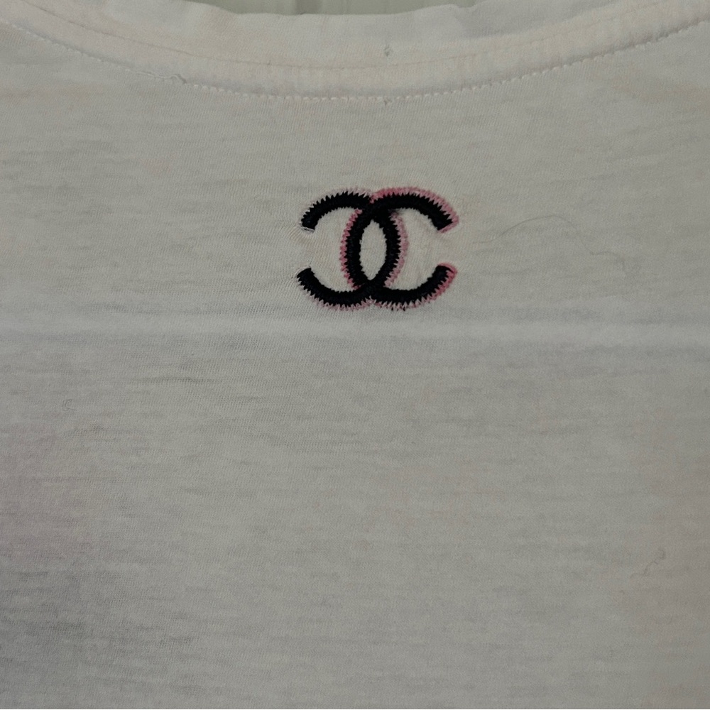 Chanel 2010 AOP Coco Vintage T Shirt - Picture 9 of 14